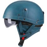 Retro German Motorcycle Half Helmet DOT Certified - I06 — изображение 22