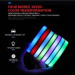 2PCS LED Car Coasters - Сурет 2