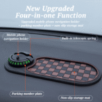 ⁦Woyuosn Multifunction Car Mat with Phone Holder Hidden Number Plate⁩ - الصورة ⁦3⁩