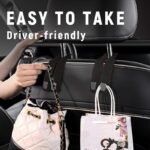 🔥LAST DAY SALE 50% OFF - 🚗Car Seat Back Alcantara Storage Hook - 💥Double Hook Holder for Convenient Storage – Vaizdas 2