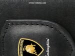 Lamborghini Crest Emblem Genuine Leather Keychain — изображение 4